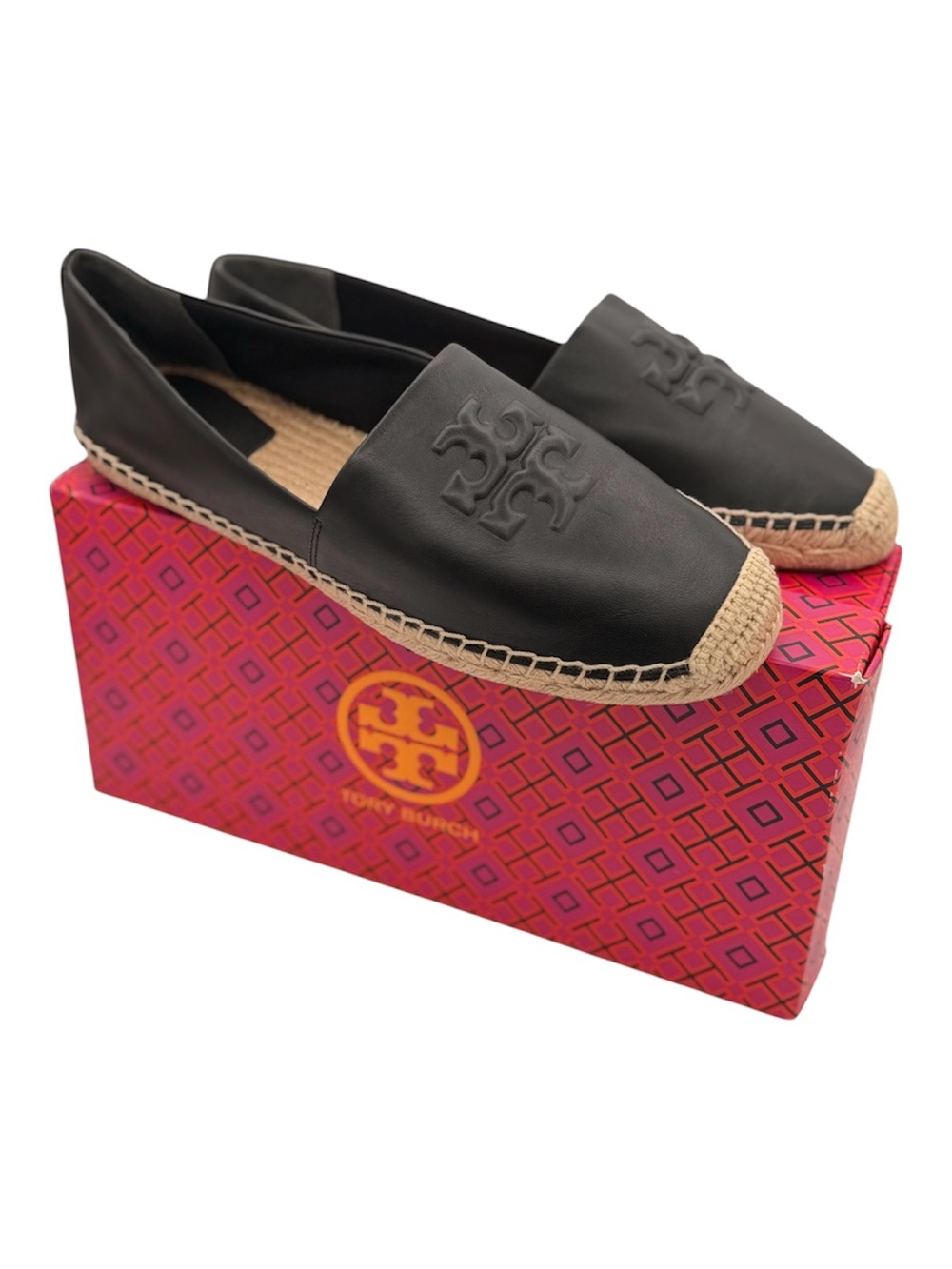 Tory Burch Black Everly Espadrilles